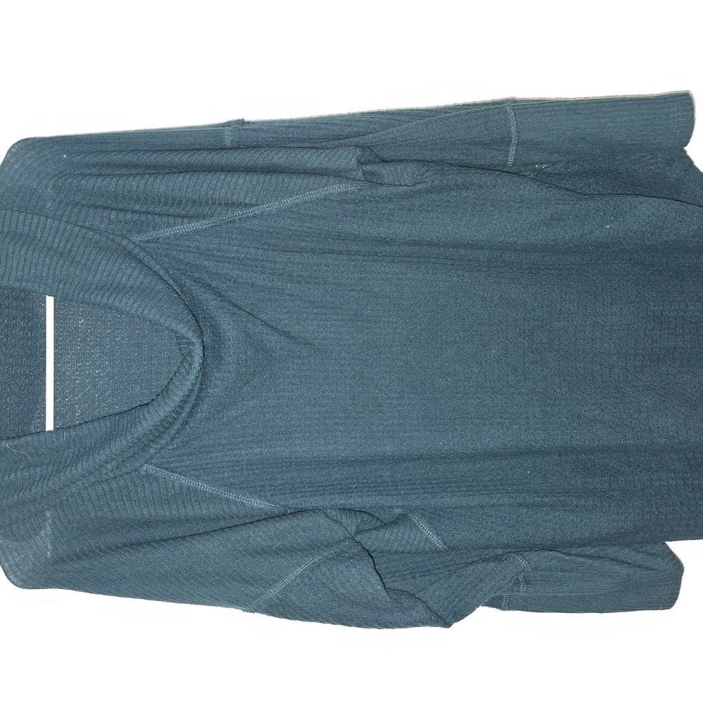 Cozy Teal Knit Sweater